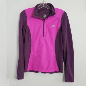 The North Face merino wool quarter zip